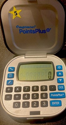 Weight Watchers Points Plus Calculator Tracker. Colorful Design, Exc Condition