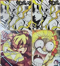 Demon Slayer Kimetsu no Yaiba Ufotable Zenitsu Shikishi Card