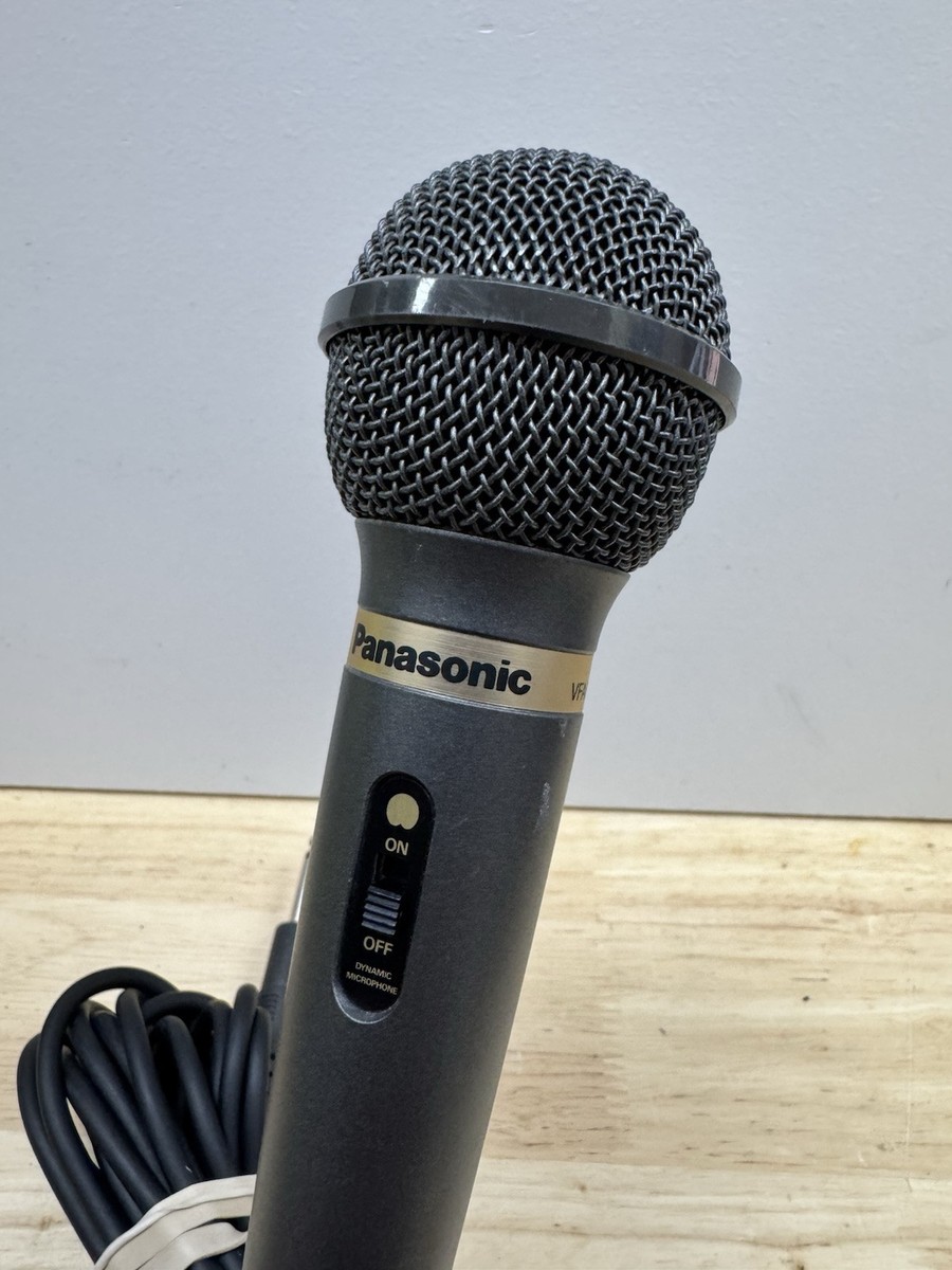 Panasonic ダイナミックマイク & プリモ UD-3065 Panasonic Dynamic Microphone Mic Made In Japan Professional 10ft