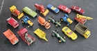 Vintage Matchbox Lesney Lot of 18 Cars from the 1960s (Black and Gray Wheel)