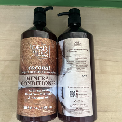 1 Dead Sea Collection 30.6 Oz Coconut Moisturizing Mineral Conditioner With Pump