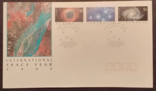 Australia 1992. International Space Year. First Day Cover.