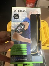 Belkin Slim-Fit Plus Armband for iPhone 6 iPhone 6S Arrow Black/Gold New