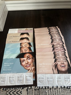 FARMASI Dr. C. Tuna Skin Sample Series Lot of 29 - Age Reversist Lumi Resurface