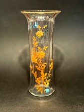 Antique Baccarat gold vase
