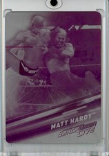 2019 Topps Wwe Smackdown Matt Hardy Magenta Printing Plate 35 1/1