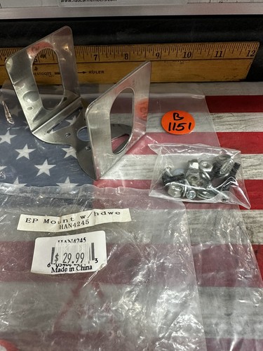 RC Airplane Motor Mount W / HARDWARE: Aluminium Alloy. New