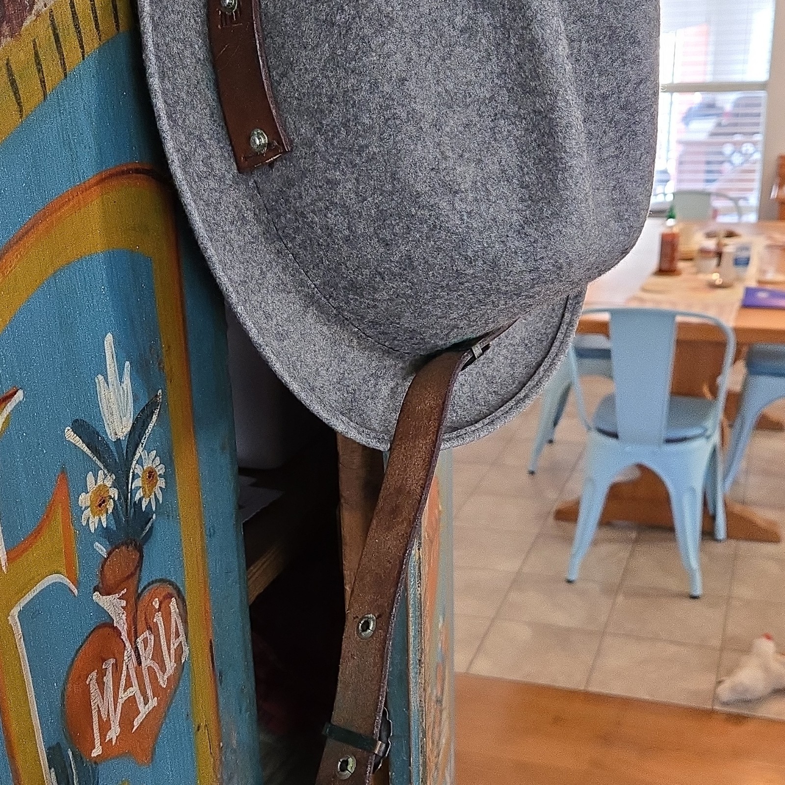 Pendleton Wool Fedora Hat Gray Western Navajo Ste… - image 7