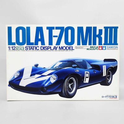 Tamiya 1/12 LOLA T-70 MkIII Racing Car Plastic Model Kit Big Scale Tamiya 1/12 LOLA T-70 MkIII Racing Car Plastic Model Kit Big Scale