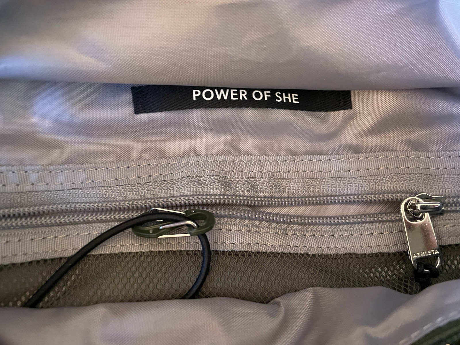 ATHLETA Excursion Backpack Dark Green Nylon Great… - image 19