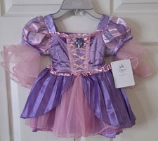 Disney Store Rapunzel Costume Dress With Headband Size 18/24 Months Tangled NWT