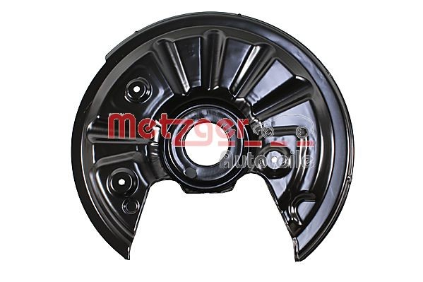 Hinterachse Links Metzger 6115465 Spritzblech, Bremsscheibe FüR Audi,Seat,Vw-image