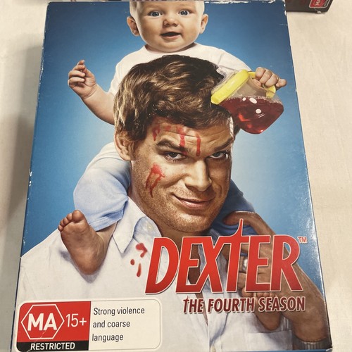 Dexter Season 1-6 DVD All Seasons have Cardboard Slipcovers MA15+ Region 4 - Picture 5 of 7