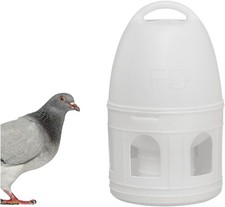 10L Pigeon Water Dispenser Drinker Bird Water Feeder with Hanging Handle