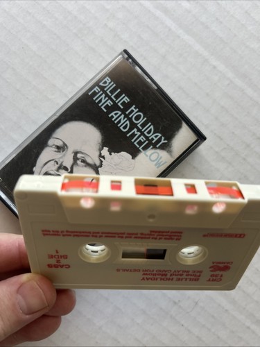 Billie Holiday Fine and Mellow 2 Cassette Set VG+ Pop Vocal Jazz - Picture 17 of 17