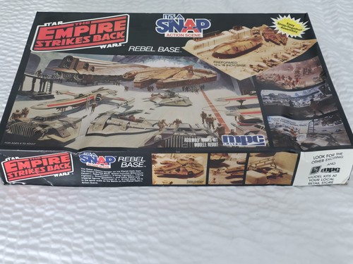 VINTAGE MPC STAR WARS The Empire Strikes Back REBEL BASE Snap Model Kit 1992 NEW - Picture 2 of 7