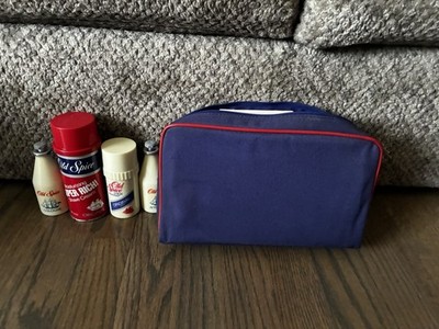 Vintage Shulton Old Spice Travel Set Aftershave Cologne Deodorant 60 s