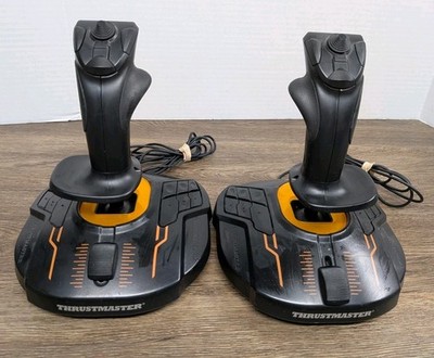 THRUSTMASTER T.16000M FCS HOTAS Flight Stick Duo Joystick USB Wired - Tested