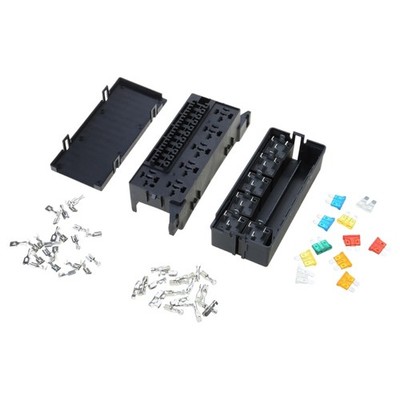 Efficient 11 Circuit Fuses Box Holder For Car Enhancing Electrical System Safety