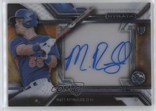 2016 Topps Strata Auto Matt Reynolds #SA-MR Auto 5h8