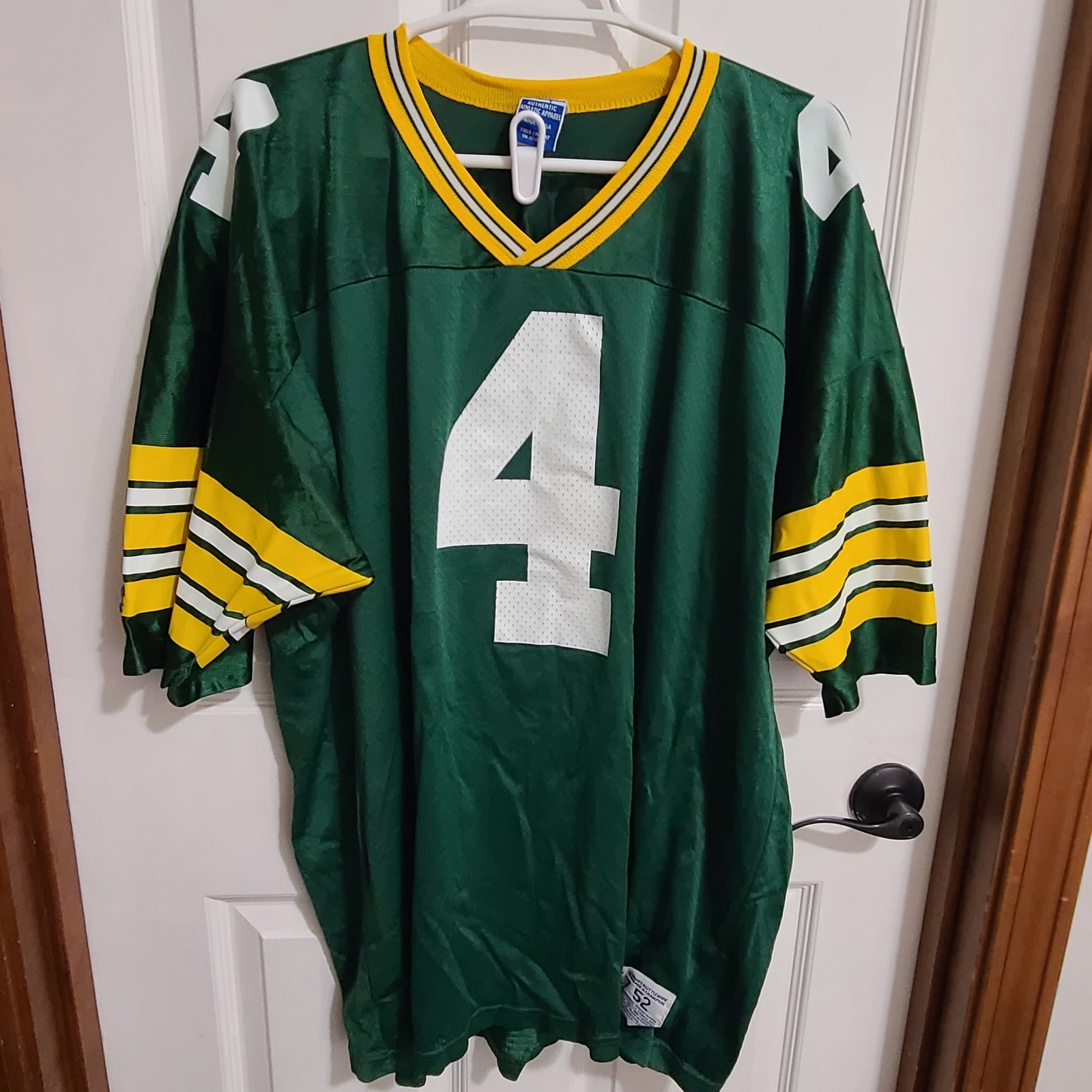 VTG 90s Champion Green Bay Packers Brett Favre Jersey Sz 52 (XXL) Lambeau Field