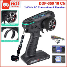 RC Radio Transmitter and Receiver 10 Channel DDF-350  P10FG X6DCG  12 Lights