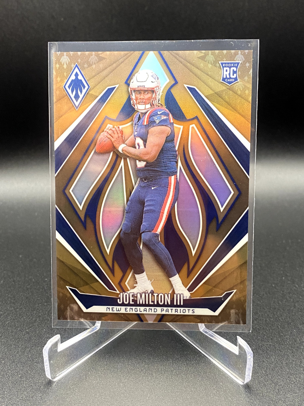 2024 Panini Phoenix Joe Milton III #205 – Bronze Parallel /75 – Rookie Card