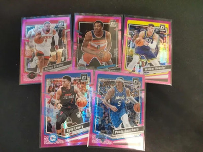 2023-24 Panini donruss Optic Basketball Pink Hyper Karten