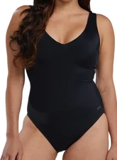 NEW TYR Women's Control Fit Snug Performance Swimsuit Black Size Large