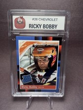Ricky Bobby Custom Graded Case Baseball Card Rated Rookie Style Will Ferrell