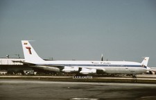 Original 35mm Aircraft Slide Tampa Cargo Boeing B-707-321c Hk-3232-x Ln360 Plane