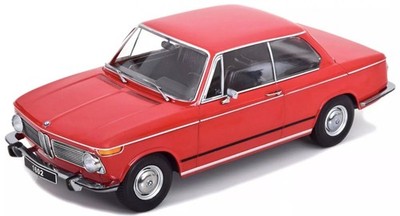 KK SCALE,BMW 1602 Type 114 1971 Red, 1/18, KKSKKDC181072