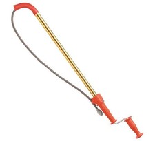 59802 K-6DH Hybrid Toilet Snake Auger with 6' Heavy-Duty Drop Head Tri-Wrap C...