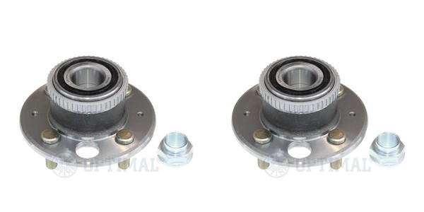 Optimal 2X Radnabe Radlagersatz Hinten FüR Honda Civic VI Hatchback CRX III-image