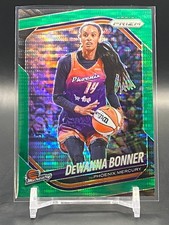 2025 Panini Prizm WNBA DeWanna Bonner Green Pulsar Prizm #/25 SSP Mercury #32