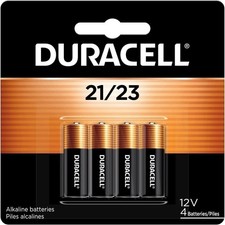 Duracell 21/23 12V Alkaline Battery, 4 Count Pack, 21/23 12 Volt Alkaline...