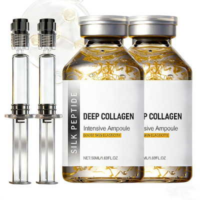 Silk Peptide Intensive Lifting Ampoule Korean Anti-Aging Facial Essence - Face T