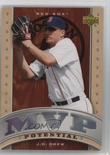 2007 Upper Deck MVP Potential JD Drew #MVP7 11pj
