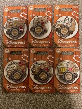 2024 Disney Gingerbread House 6 Pin Set / Collection Limited Edition