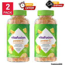 Vitafusion Vitamin C Gummies Power Immune Support Citrus Flavor 110 EACH, 2 PACK