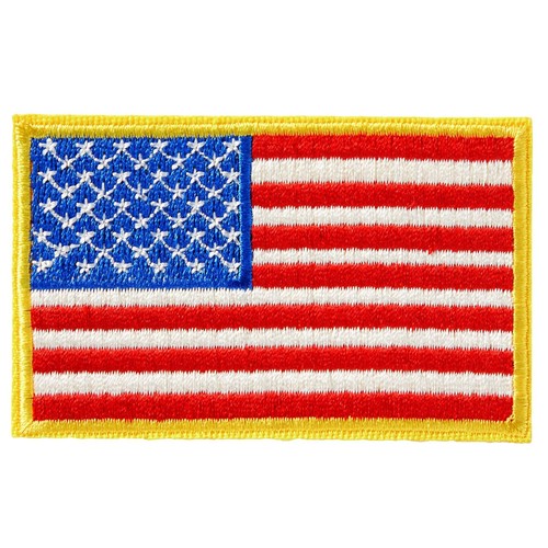 24 Pack American Flag Iron On Patches for Applique Clothing Backpacks Vest Hats - 第 8/9 張圖片