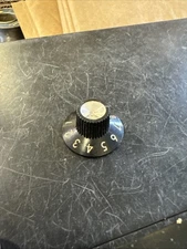 1970's Vintage Fender Bass / Guitar Knob for Tube Amplifier 1971,1972 Silverface