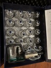 AcuZone Cupping Set Clear/Blue Plastic w/ Manual Pump, Tube, User Manual — photo 2