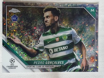Topps Chrome UCL  21/22 RC Rookie #199 Pedro Gonçalves - Sporting Lissabon /275
