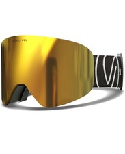 ShadyVEU Snowboard Ski Anti Fog TPU Adjustable 100 UV400 Interchangeable Lens