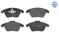 Meyle 025 235 8919 Bremsbelagsatz, Scheibenbremse FüR Audi CitroËN Ds Peugeot