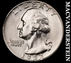 1953-D Washington Quarter- Silver- Choice Gem Brilliant Uncirculated #K2875