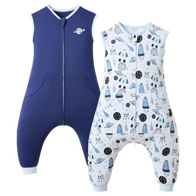 2-Pack Baby Sleep Sack with Legs, 0.5 TOG Toddler Wearable Blanket, Sleeping Sac