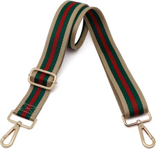 Purse Strap Replacement Crossbody Handbag Stripe Wide Adjustable