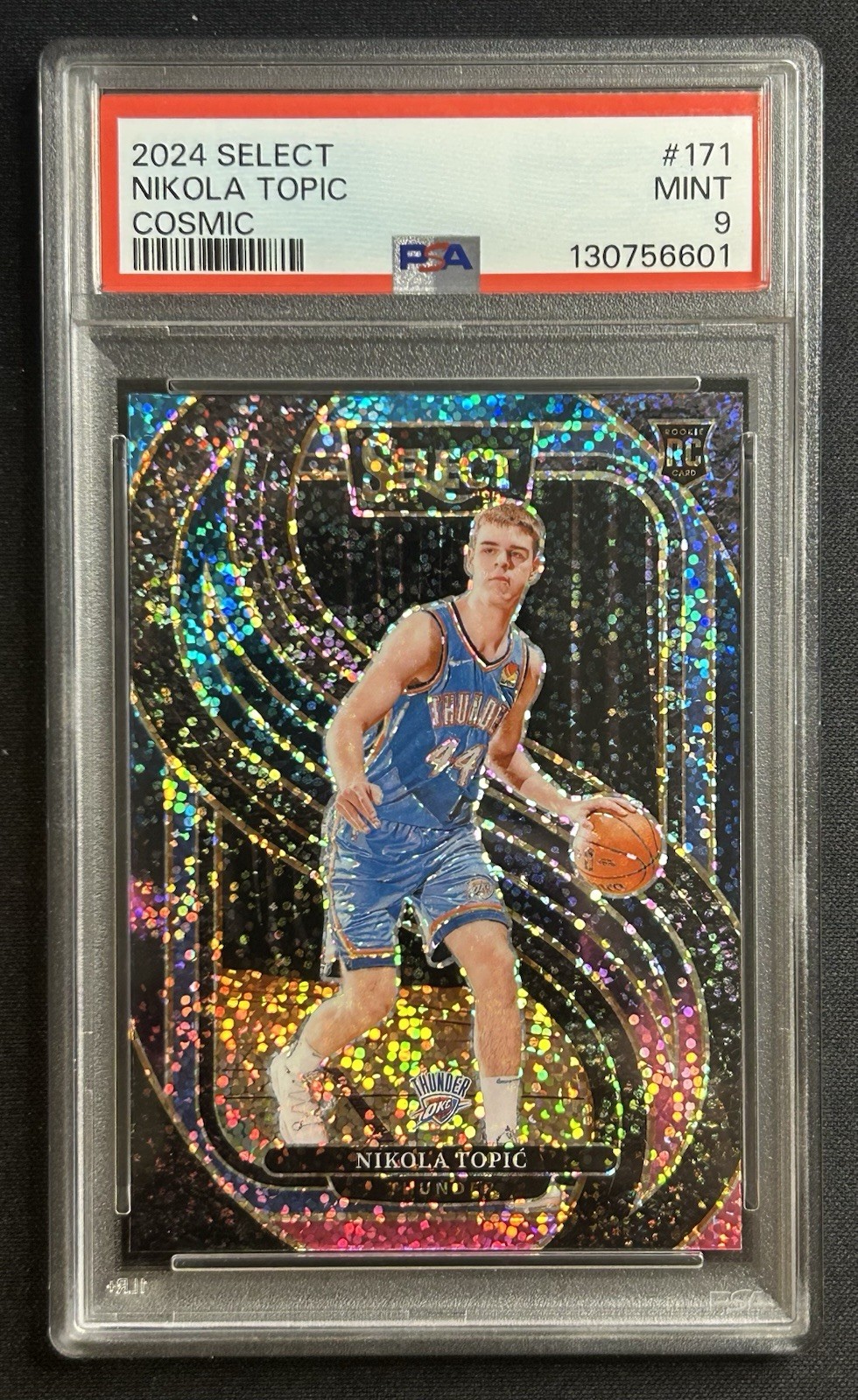🔥🔥2024-25 Panini Select Nikola Topic #286 Rookie RC Cosmic Prizm SSP🔥🔥